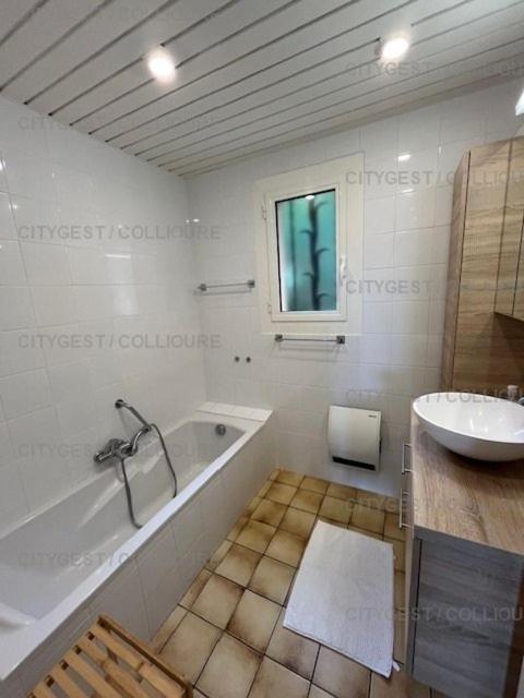 6AMB38-Villa avec terrasse dans résidence avec piscine commune Collioure Exterior foto