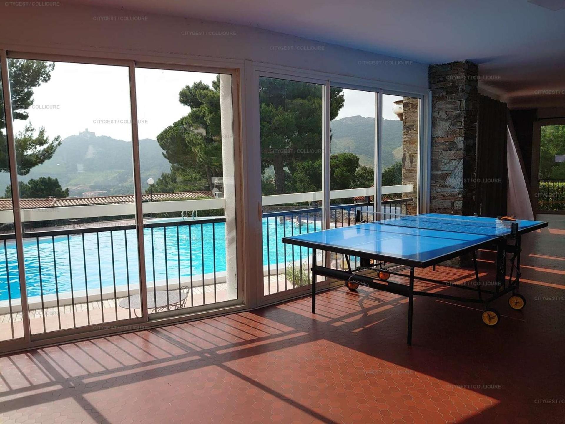 6AMB38-Villa avec terrasse dans résidence avec piscine commune Collioure Exterior foto