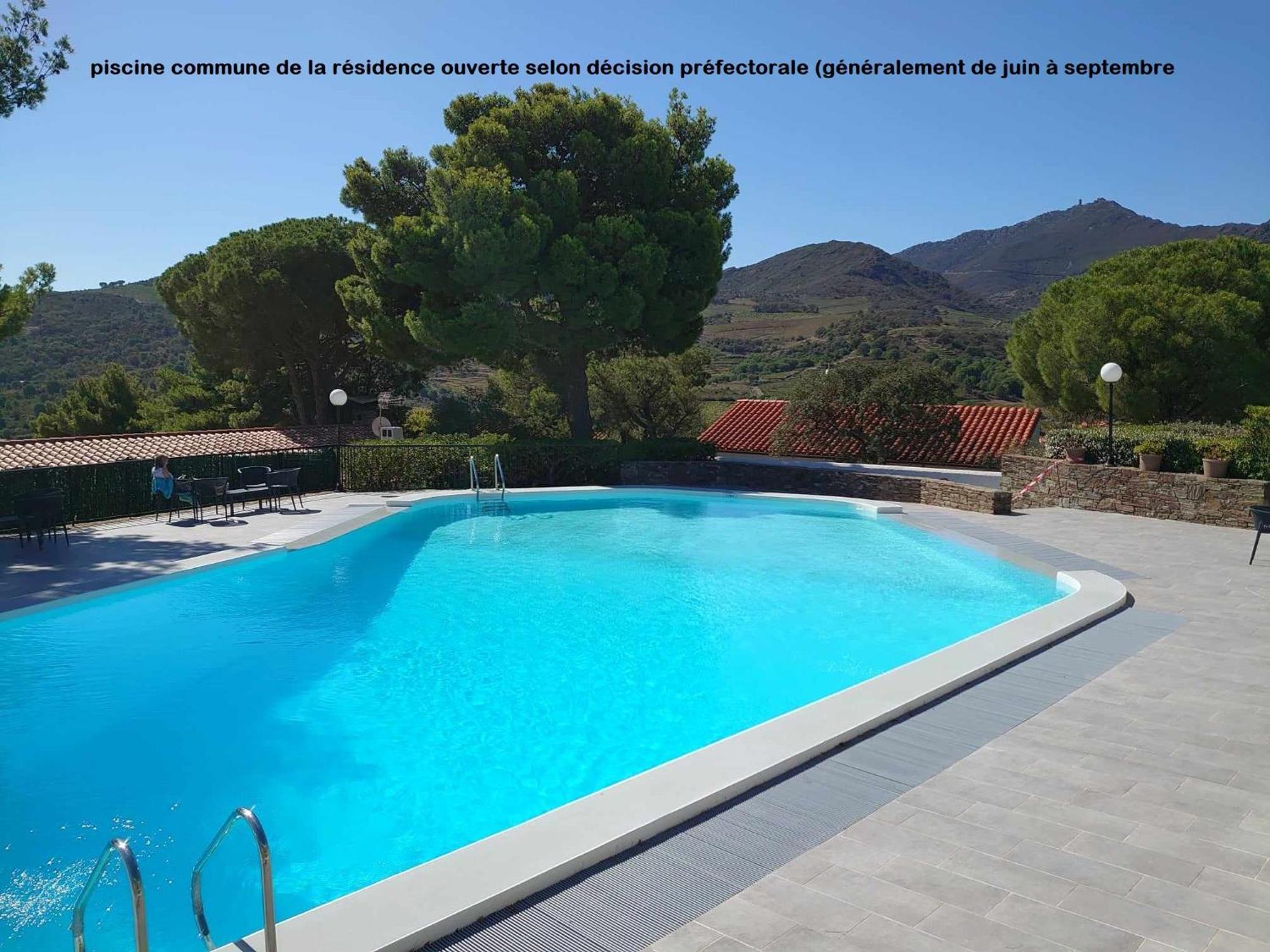 6AMB38-Villa avec terrasse dans résidence avec piscine commune Collioure Exterior foto
